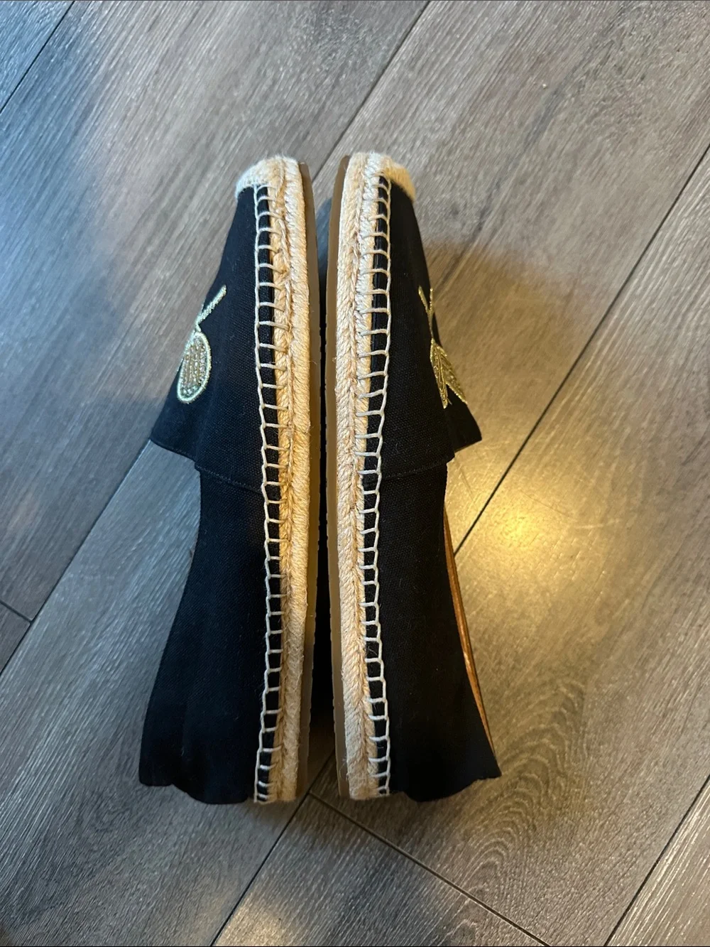 Kate Spade New York Doubles espadrille flats.